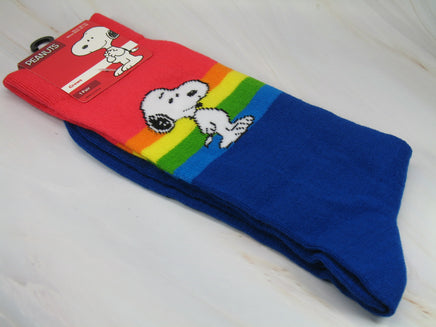 Men's Dress Socks - Rainbow Snoopy - snoopn4pnuts.com