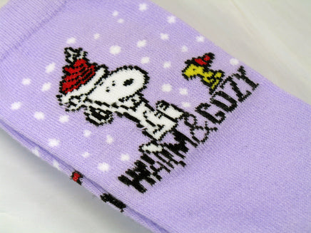 Snoopy Christmas Crew - Length Socks - Warm and Cozy - snoopn4pnuts.com
