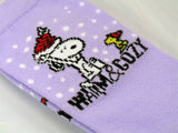Snoopy Christmas Crew-Length Socks - Warm and Cozy