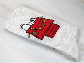 Snoopy Christmas Crew - Length Socks - Sparkle - snoopn4pnuts.com