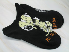 Snoopy Matching No Show Halloween Socks - All Wound Up - snoopn4pnuts.com