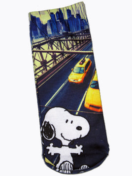 Snoopy In The City Silky Low Cut Socks - snoopn4pnuts.com