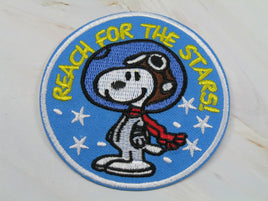 Snoopy Astronaut Patch - Reach For The Stars - snoopn4pnuts.com