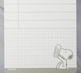 Snoopy Spiral Bound Notebook With Decorated Pages - Suppertime Dance