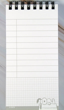 Snoopy Spiral Bound Notebook With Decorated Pages - Most Famous Beagle - snoopn4pnuts.com