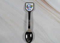 Snoopy Child Size Stainless Steel Spoon With Melamine Crest - Puppets