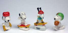 Peanuts Mini Porcelain Figurine - Sports - snoopn4pnuts.com