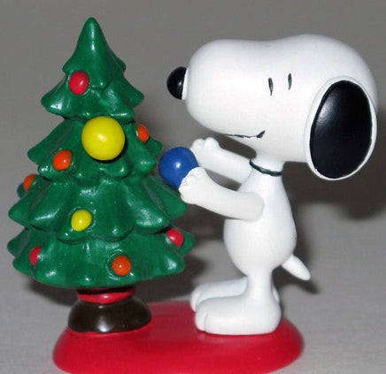 Danbury Mint Snoopy Spring Figurine - Christmas Tree - snoopn4pnuts.com