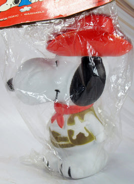 Snoopy Sheriff Vintage Squeeze Toy - snoopn4pnuts.com