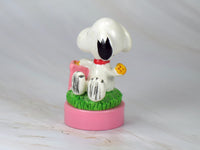Snoopy Eating Cookies 3 - D RUBBER STAMP - snoopn4pnuts.com