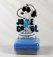 Snoopy Joe Cool RUBBER STAMP and STAMP PAD - snoopn4pnuts.com