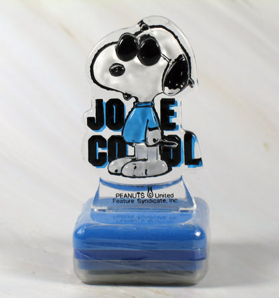Snoopy Joe Cool RUBBER STAMP and STAMP PAD - snoopn4pnuts.com