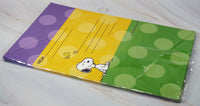 Snoopy Tri - Fold Thank You Cards With Seals (No Envelopes Needed) - snoopn4pnuts.com