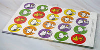 Snoopy Tri - Fold Thank You Cards With Seals (No Envelopes Needed) - snoopn4pnuts.com