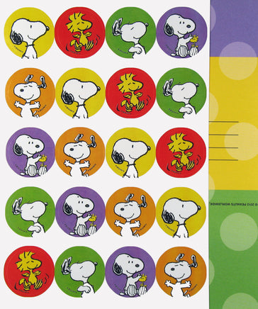 Snoopy Tri - Fold Thank You Cards With Seals (No Envelopes Needed) - snoopn4pnuts.com