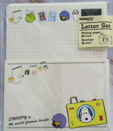 Peanuts Stationery Letter Set - snoopn4pnuts.com