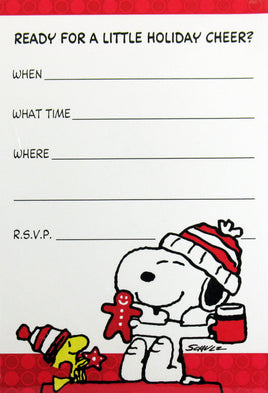 Snoopy Holiday Invitations - snoopn4pnuts.com