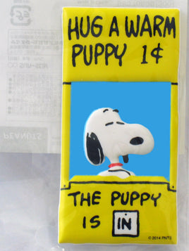 Peanuts Puffy Vinyl 3" Sticker - Snoopy Hug Booth (Great For Scrapbooking!) - snoopn4pnuts.com