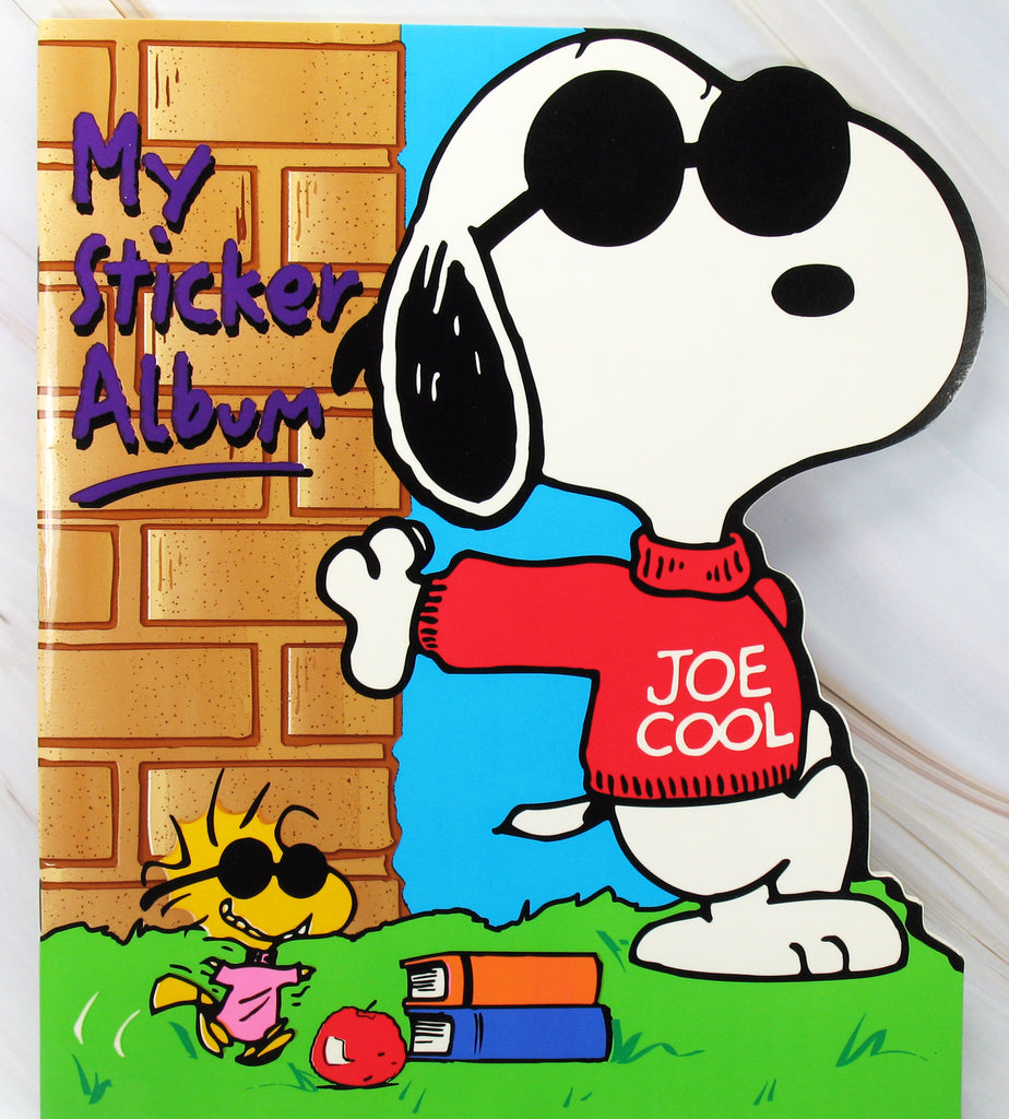 Snoopy Joe Cool Reusable Sticker Album