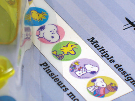 Snoopy Tape Dispenser - Style Roll of Stickers - 400 Stickers! - snoopn4pnuts.com