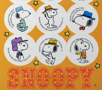 Peanuts Circle - Shaped Stickers - snoopn4pnuts.com