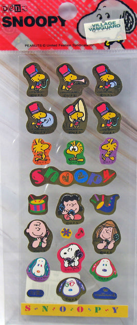 Peanuts Metallic Stickers - snoopn4pnuts.com