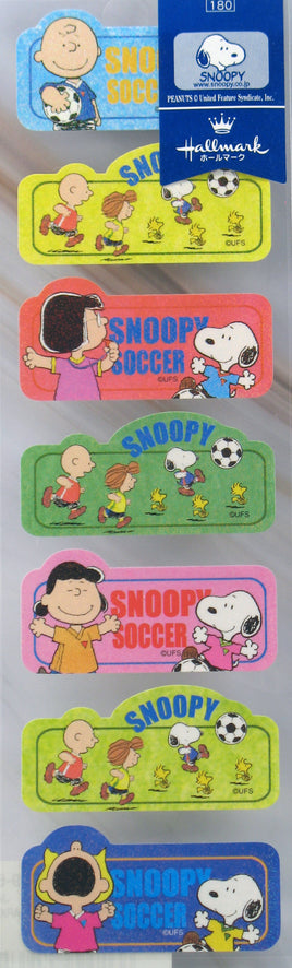 Peanuts Sports Holographic Stickers - snoopn4pnuts.com