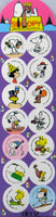 Snoopy Holiday Circle - Shaped Stickers - snoopn4pnuts.com
