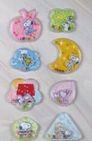 Peanuts Puffy Stickers With Floating Bling and Beads - RARE! Great For Scrapbooking! - snoopn4pnuts.com