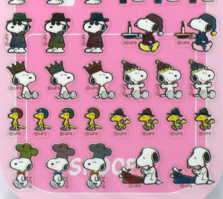 Snoopy Metallic Mini Sticker Set - snoopn4pnuts.com