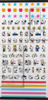 Peanuts Clear - Backed Mini Sticker Set - snoopn4pnuts.com