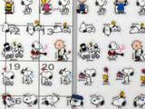 Peanuts Clear-Backed Mini Sticker Set