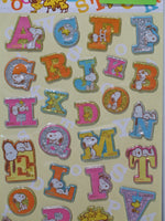 Snoopy Sparkling Puffy Stickers - Great For Scrapbooking! - snoopn4pnuts.com