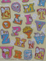 Snoopy Sparkling Puffy Stickers - Great For Scrapbooking! - snoopn4pnuts.com