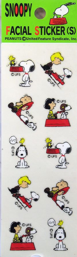 Peanuts Facial Stickers (Just Peel and Stick!) - snoopn4pnuts.com