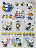 Peanuts Clear-Backed Sticker Set