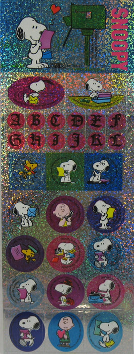 Peanuts Holographic Stickers - Great For Scrapbooking! - snoopn4pnuts.com