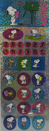 Peanuts Holographic Stickers - Great For Scrapbooking! - snoopn4pnuts.com