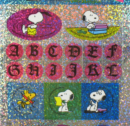 Peanuts Holographic Stickers - Great For Scrapbooking! - snoopn4pnuts.com