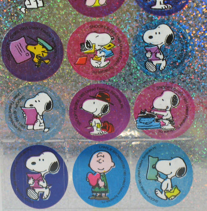 Peanuts Holographic Stickers - Great For Scrapbooking! - snoopn4pnuts.com