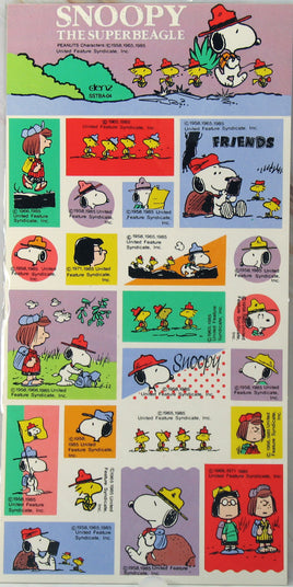 Peanuts Imported Stickers - Rare! - snoopn4pnuts.com
