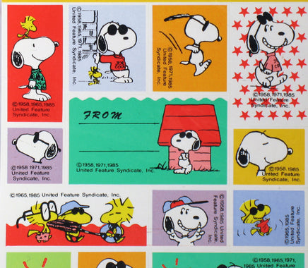 Peanuts Imported Stickers - Rare! - snoopn4pnuts.com