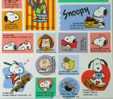 Peanuts Imported Stickers - Rare!