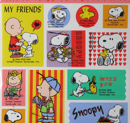 Peanuts Imported Stickers - Rare! - snoopn4pnuts.com