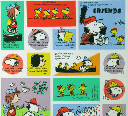 Peanuts Imported Stickers - Rare! - snoopn4pnuts.com