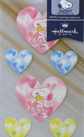 Snoopy Hearts Stickers - snoopn4pnuts.com