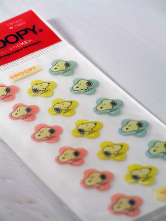 Peanuts Gang Mini Puffy Vinyl Stickers - Great For Scrapbooking! - snoopn4pnuts.com