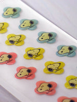 Peanuts Gang Mini Puffy Vinyl Stickers - Great For Scrapbooking! - snoopn4pnuts.com