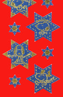 Snoopy Denim - Style Stickers With Gold Metallic Graphics - RARE! - snoopn4pnuts.com