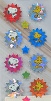 Snoopy Holographic Stickers - Very Bright and Sparkling! - snoopn4pnuts.com